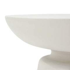 Elementi Kylix 20" Round Concrete Side Table FEG06