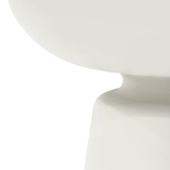 Elementi Kylix 20" Round Concrete Side Table FEG06