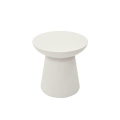 Elementi Kylix 20" Round Concrete Side Table FEG06