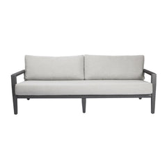 Elementi Laguna Outdoor Aluminum 3-Seat Sofa with Sunbrella Cushions OS2506T