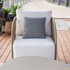 Elementi Malibu Rope Swivel Chair OS2502W