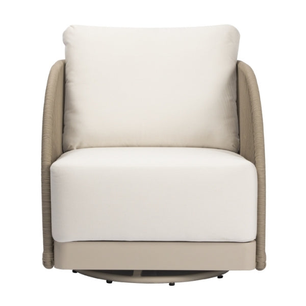 Elementi Malibu Rope Swivel Chair OS2502W