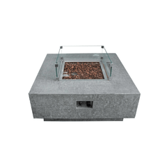 Elementi Manhattan and Aurora Wind Guard For Fire Pit OFG103-WS