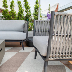 Elementi Milano Rope Lounge Chair OS2504S