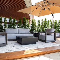 Elementi Newport Aluminum Lounge Chair OS2505S