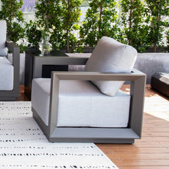 Elementi Newport Aluminum Lounge Chair OS2505S