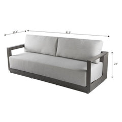 Elementi Newport Aluminum Sofa OS2505T