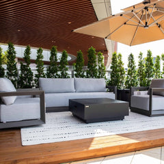Elementi Newport Aluminum Sofa OS2505T