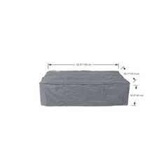 Elementi Plus Carrara Marble Pocelain Fire Table OFP121BW