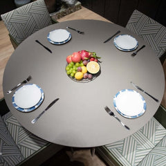 Elementi Rio 48" Round Concrete Dining Table FDG02