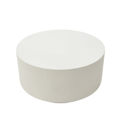 Elementi Rome 34" Round Concrete Coffee Table FCG08