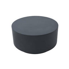 Elementi Rome 34" Round Concrete Coffee Table FCG08