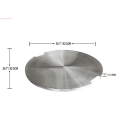 Metal Fire Pit Cover for Columbia and Manchester Fire Table OFG105-SS