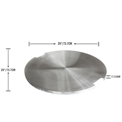 Fire Pit Cover Metal for Elementi Lunar Bowl - ONF01-126D