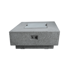 Square Metal Fire Pit Cover for Elementi Manhattan and Aurora Fire Table OFG103-SS