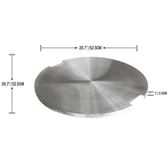 Metal Fire Pit Cover for Metropolis Fire Table OFG104-SS