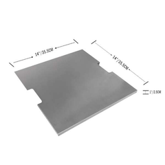 Square Metal Fire Pit Cover for Rova and Montreal Fire Table
