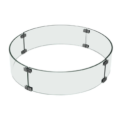 Elementi Fire Pit Wind Guard for Boulder Fire Table OFG110-WS