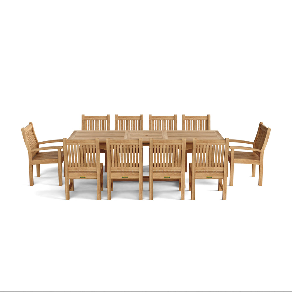 Bahama Sahara 11-Piece 8' Rectangular Dining Set - image 3