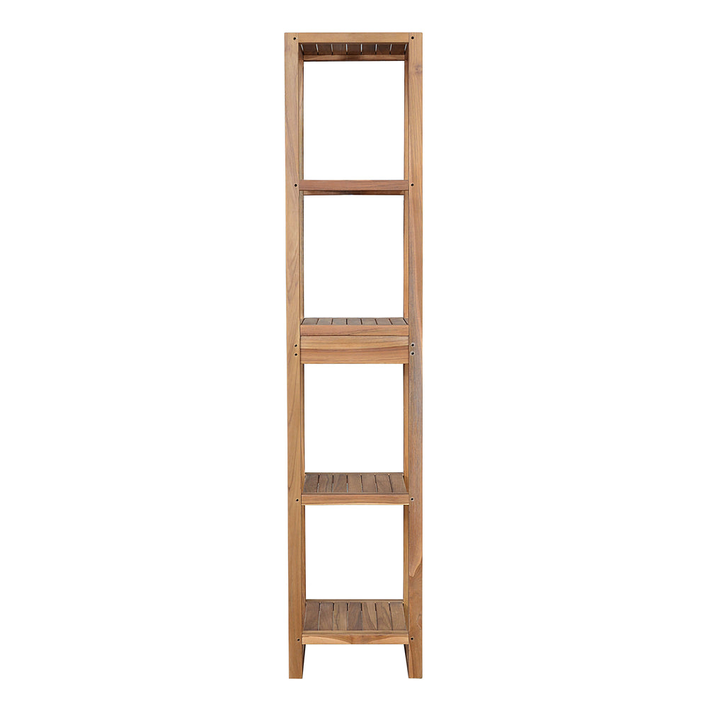Spa 4-Shelf Towel Table in Teak - image 5