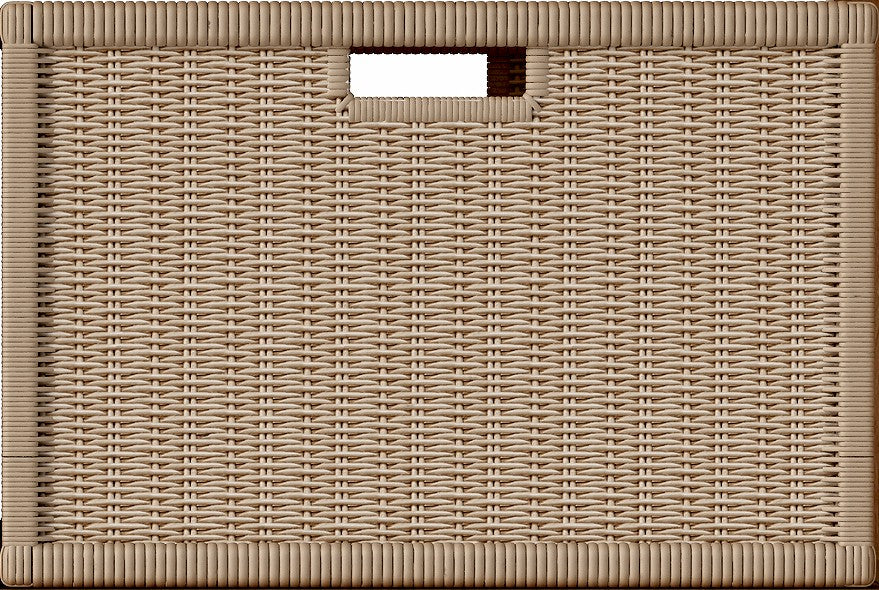 Wicker Storage Baskets for Spa Towel Console - image 2
