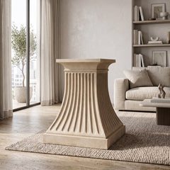 Fluted Pedestal