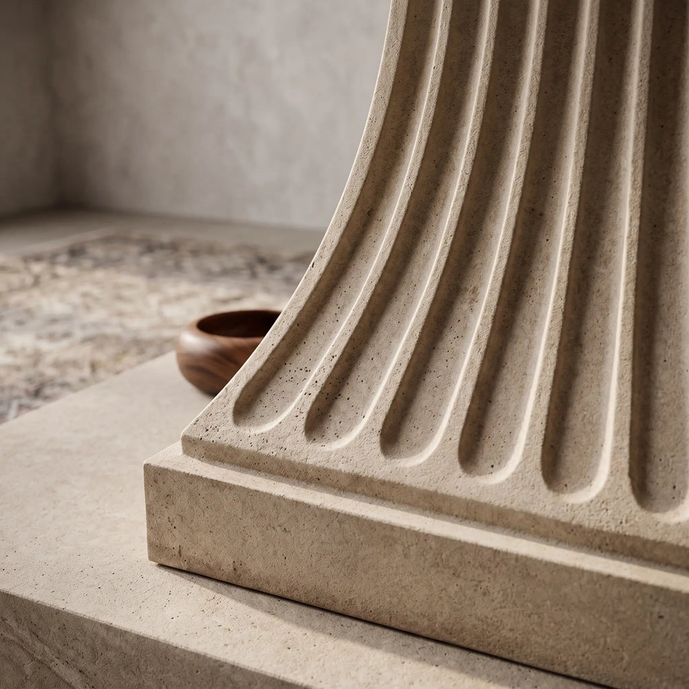 Fluted Pedestal