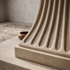 Fluted Pedestal
