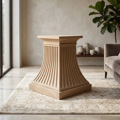Fluted Pedestal