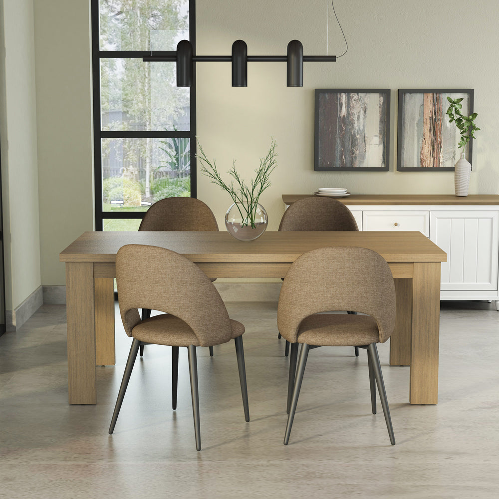 Brentford Dining Table - Light Brown - image 3