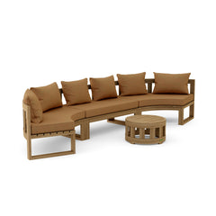 Canvas Teak cushion