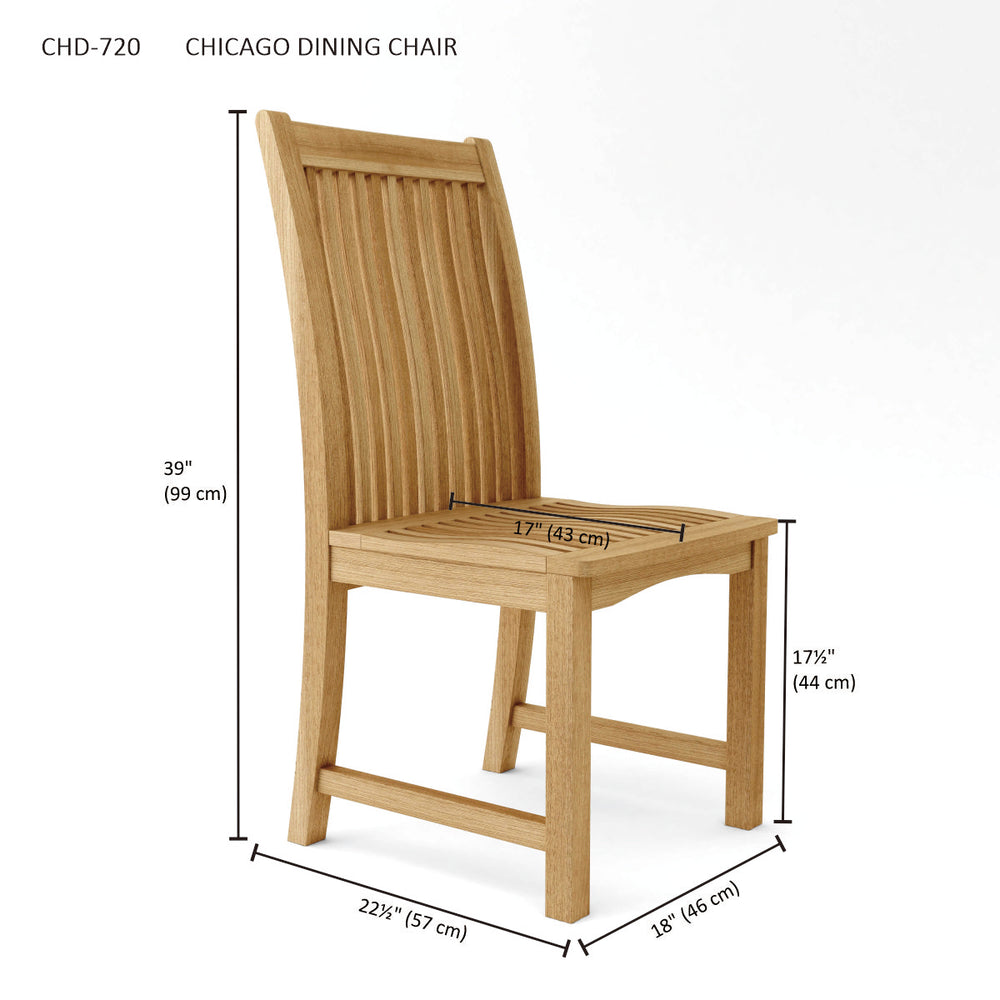Bahama Chicago 7-Piece Dining Set Chair B - image 12