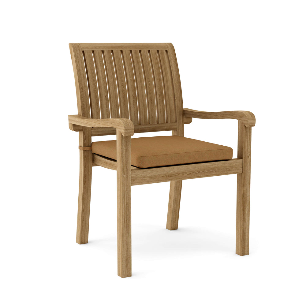 Canvas Teak cushion