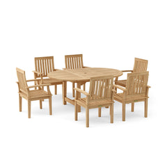 Bahama Brianna 7-Piece Extension Dining Set - image 8