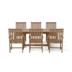 Bahama Wilshire Armchair 7-Piece Extension Dining Set - image 6