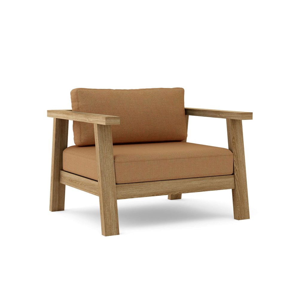 Canvas Teak cushion