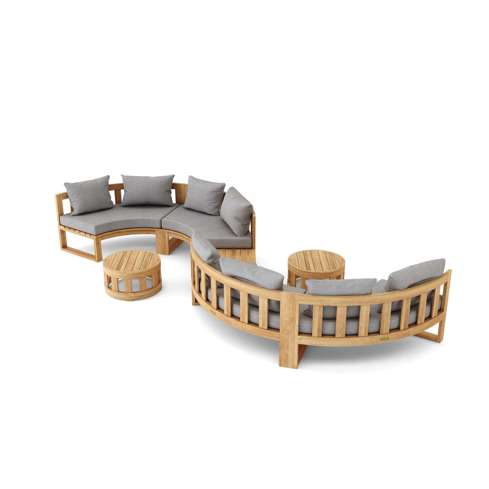 Circular Modular Deep Seating Set (SET-813) - image 3