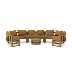 Canvas Teak cushion