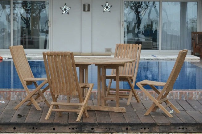 Butterfly Comfort 5-Piece Dining Set - image 5