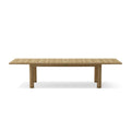 Chelsea Rectangular Double Extension Table in Teak