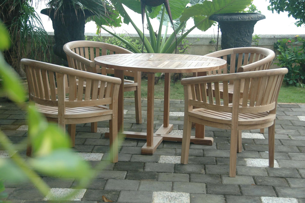 Tosca 5-Piece Dining Table Set - image 2