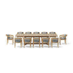 Toscana 13-Piece Extension Table Set (SET-367) - image 2