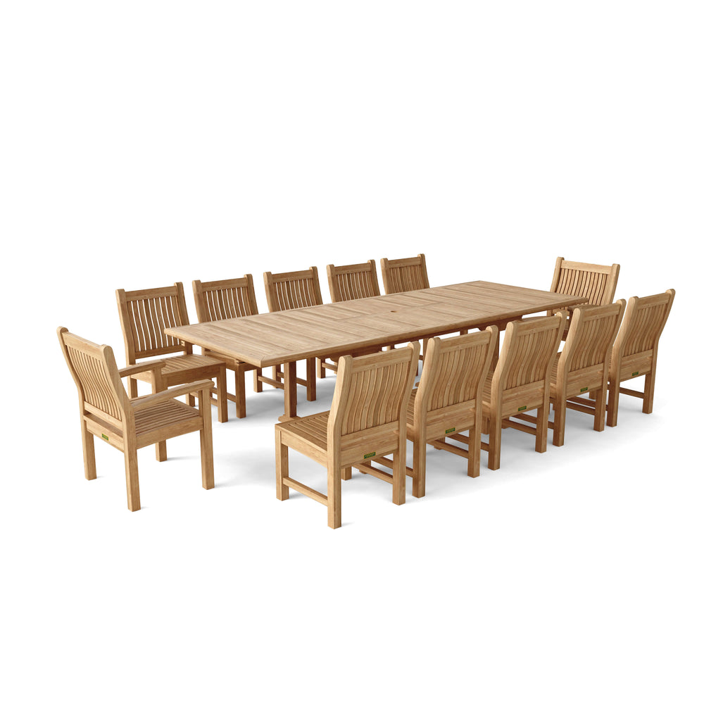 Valencia Sahara 13-Piece Rectangular Dining Set - image 2