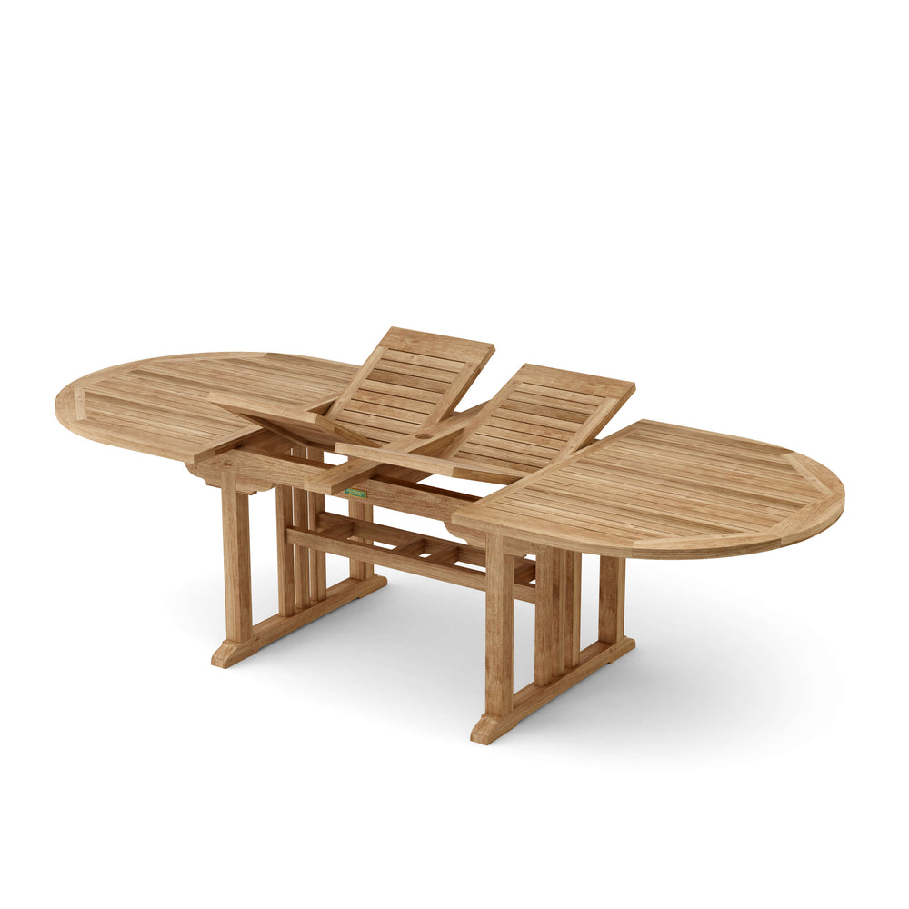 Sahara 9-Piece Dining Set w/ Stacking Side Chair (SET-76) - image 9