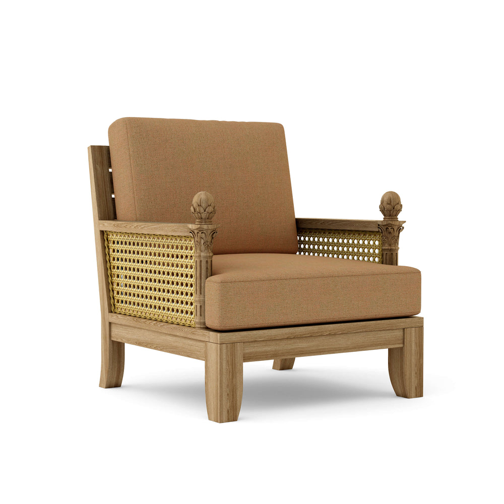 Canvas Teak cushion