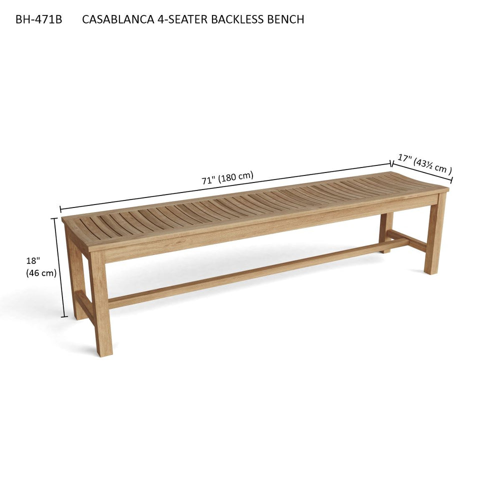 Casablanca 4-Seater Bench - image 3