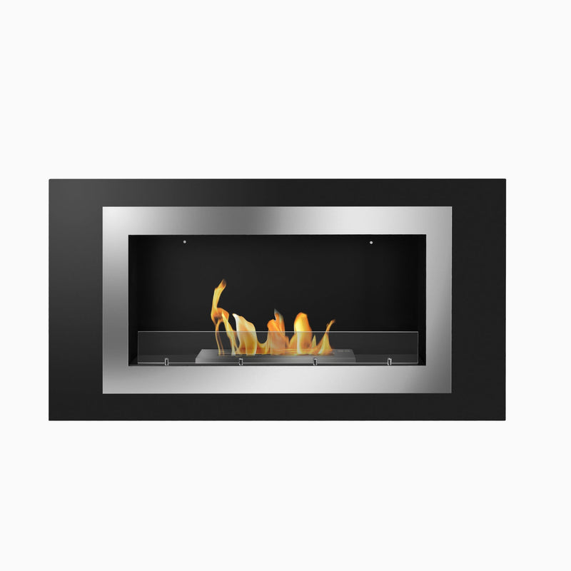 The Bio Flame Lorenzo ventless ethanol wall fireplace