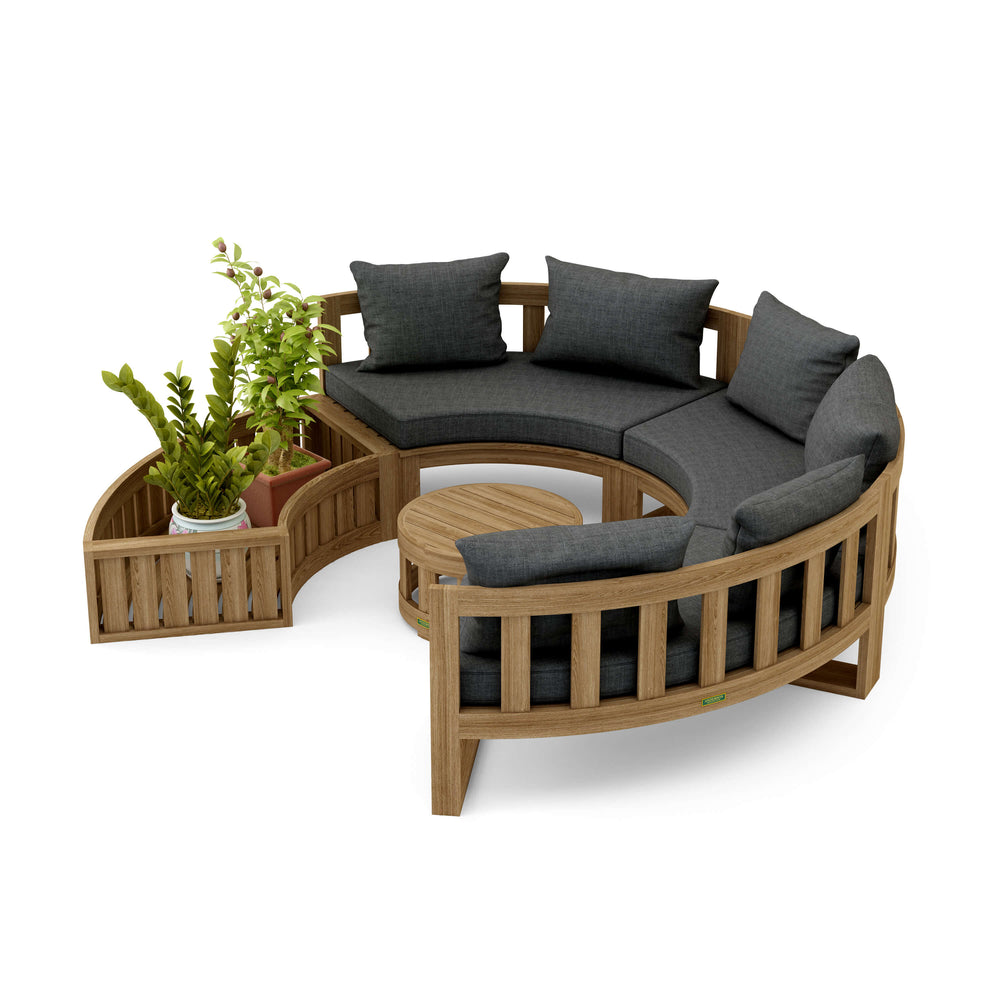 Cast Charcoal cushion