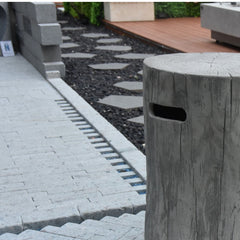 Manchester Cast Concrete Tank Cover in Gray ONB01-118CG