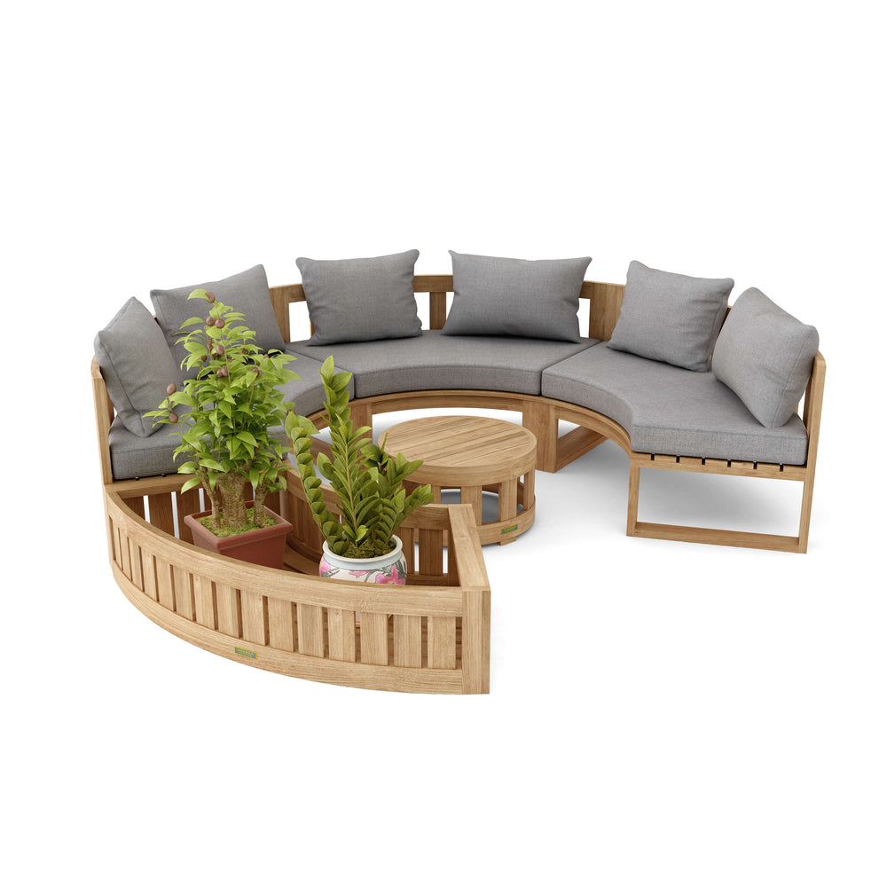 Circular Modular Deep Seating Set (SET-808) - image 3